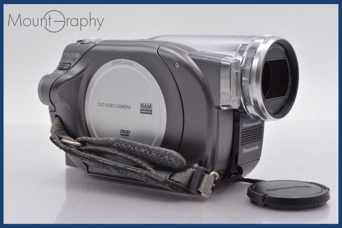 上 パナソニック Panasonic VDR D 400 20 x 前キャップ バッテリー付 同梱可 mj 5714