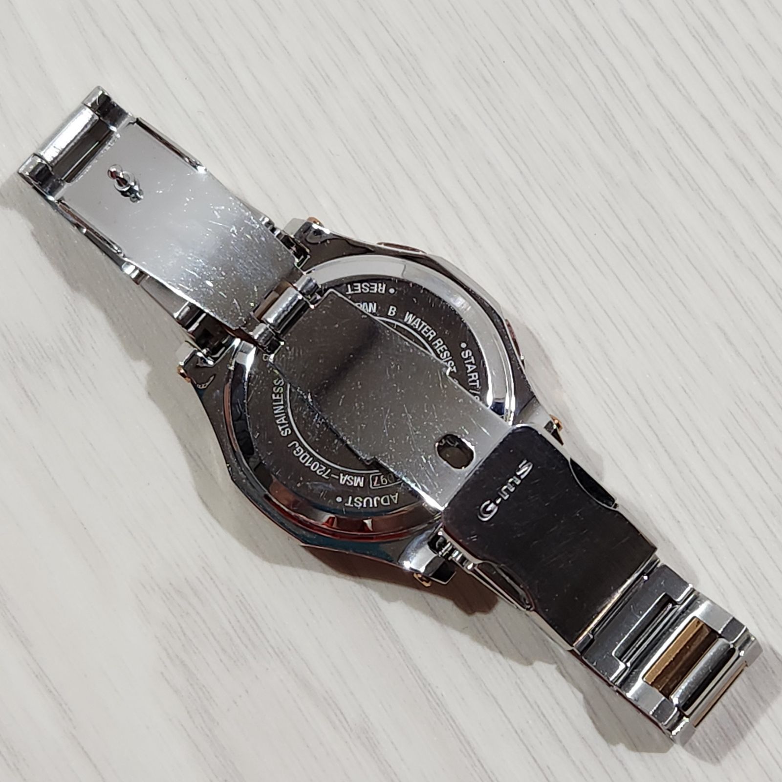 カシオ ベビーg ジーミズ オクトラ CASIO G-MS MSA-7201DGJ Octra 電波