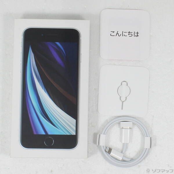 スマートフォン・携帯電話 〔品〕 iPhone SE 第2世代 64GB ホワイト