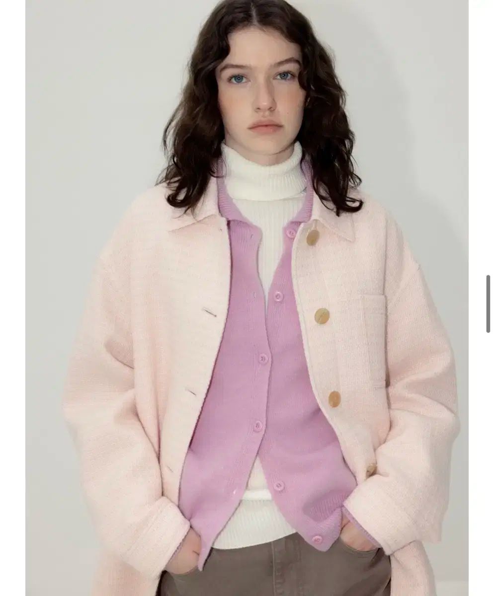 ロブルースロブ ソフトツイードジャケット