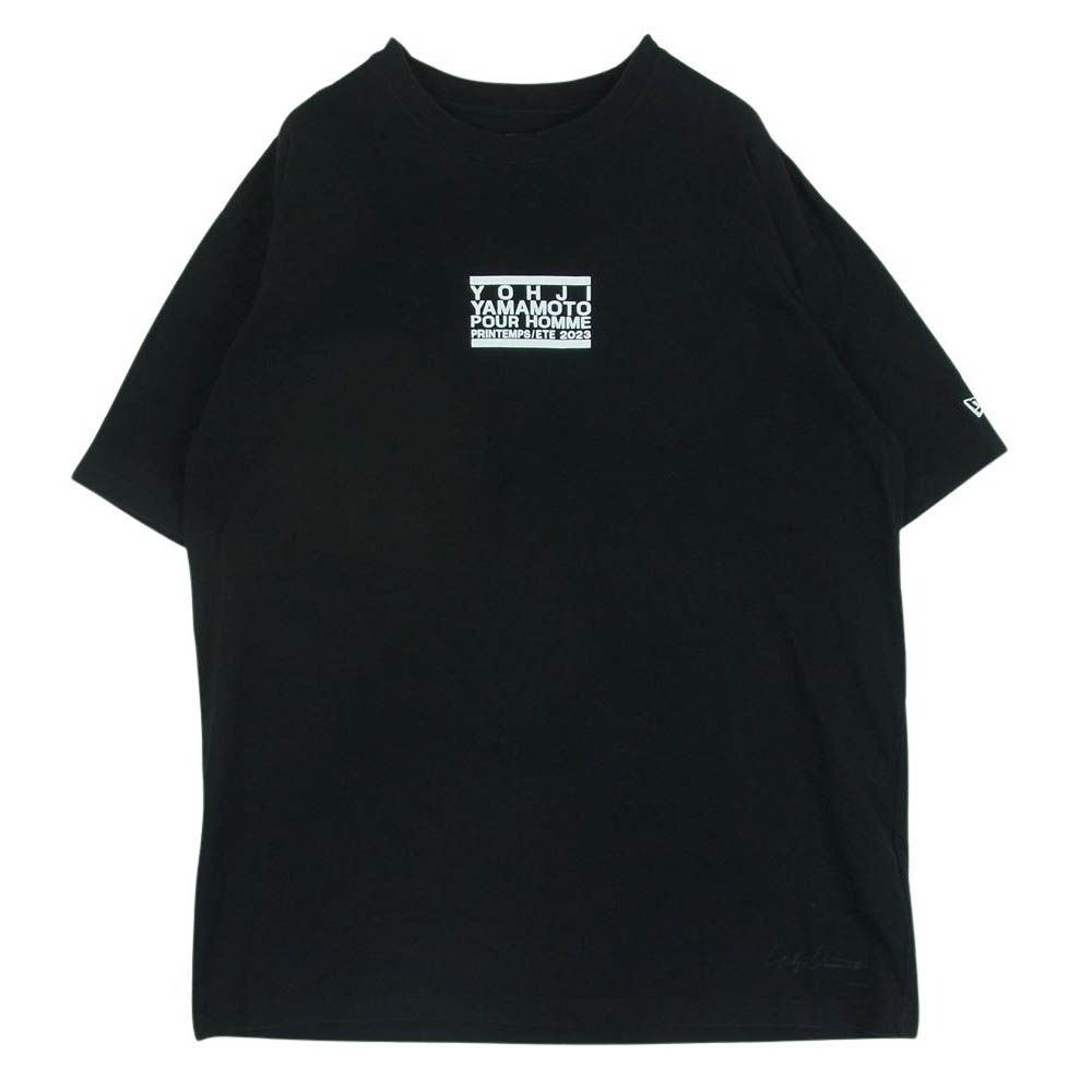 YOHJI YAMAMOTO POUR HOMME ボックスロゴTシャツ