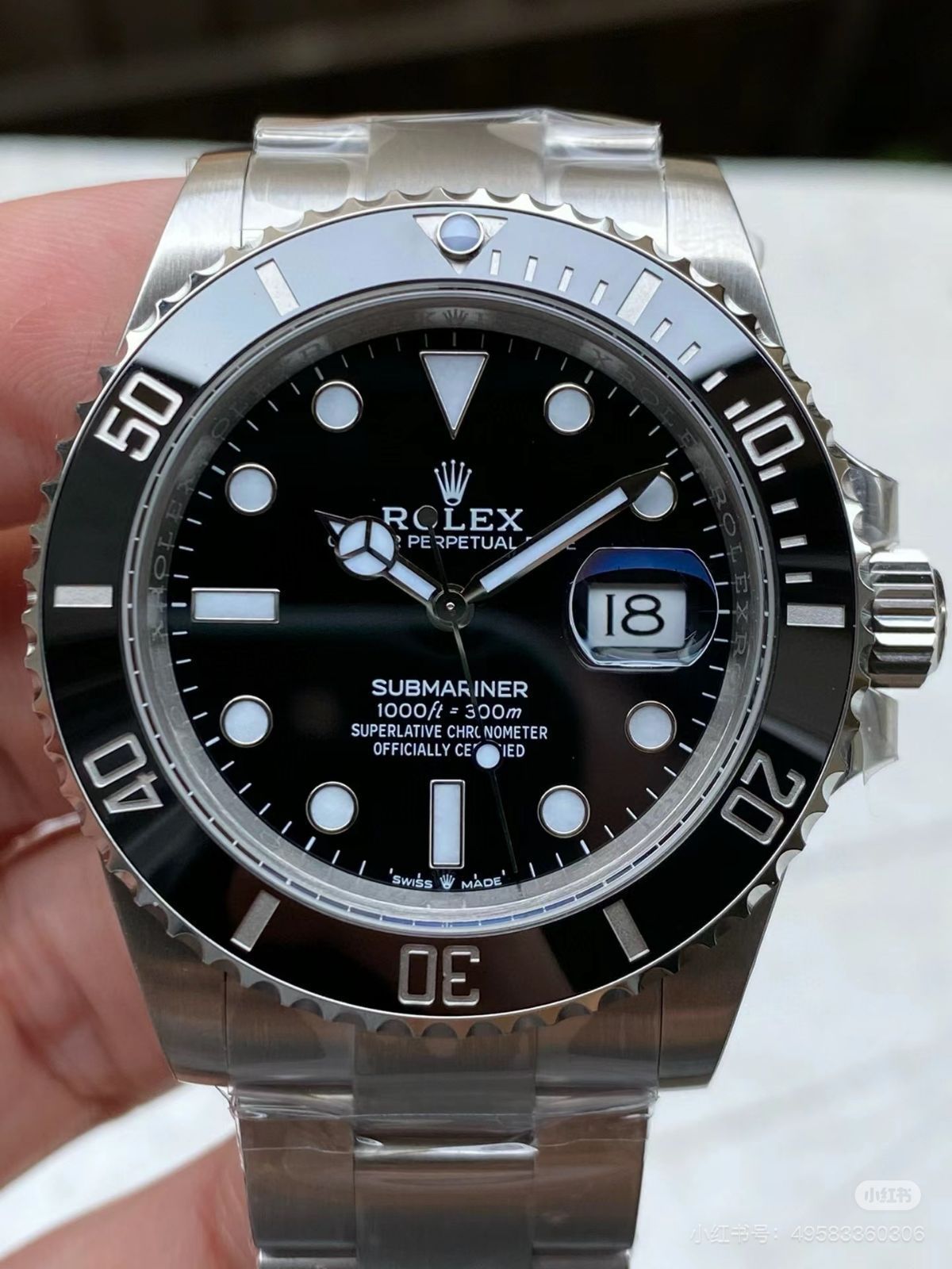 新品未使用 箱付 ROLEX　 ロレックス 腕時計です