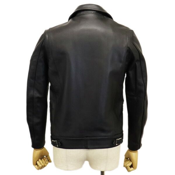 JAMES GROSE (ジェームスグロース) MEN'S NEW MANILA JACKET COW メンズ ニューマニラジャケット カウハイド  BLACK JG025 44 - メルカリ