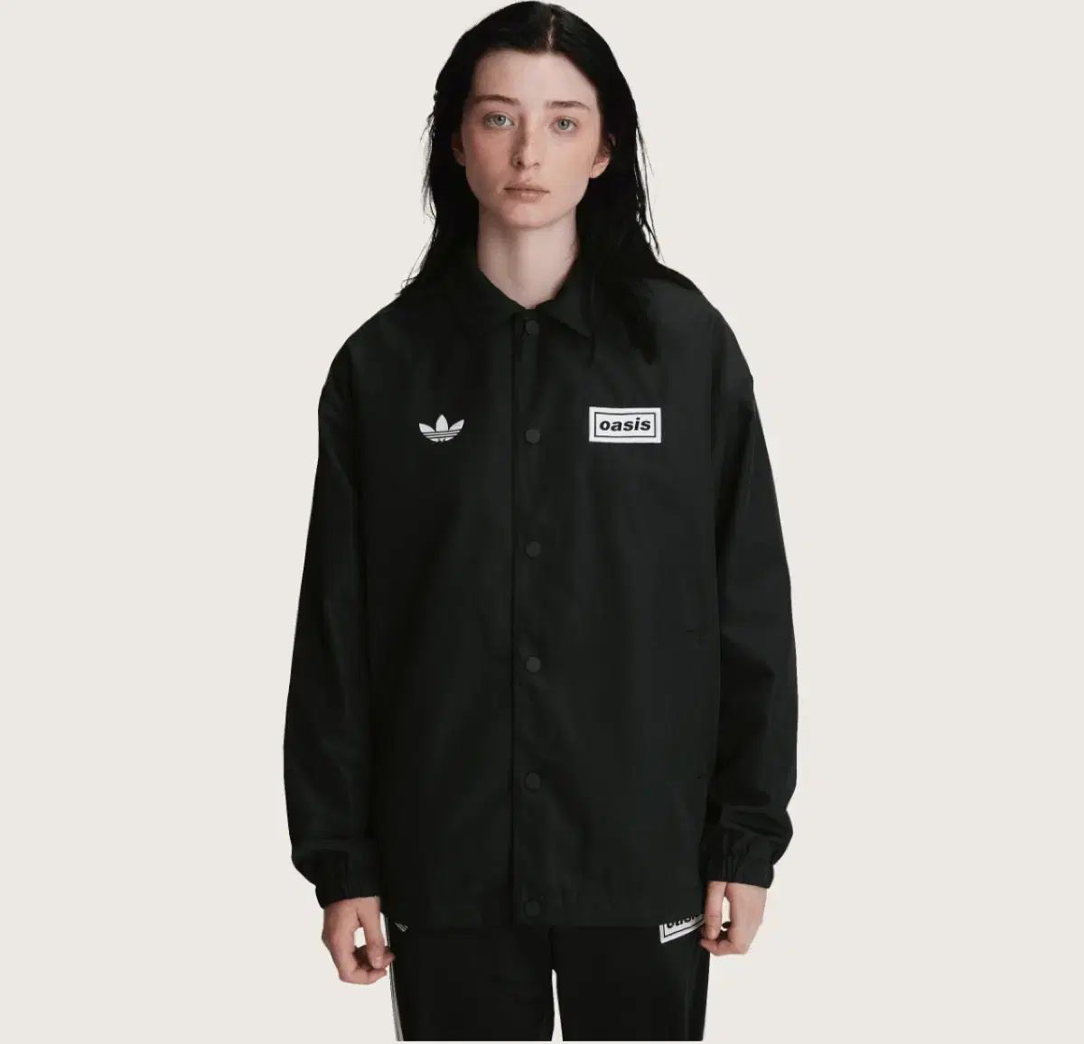 adidas アディダス X オアシス コーチジャケット L