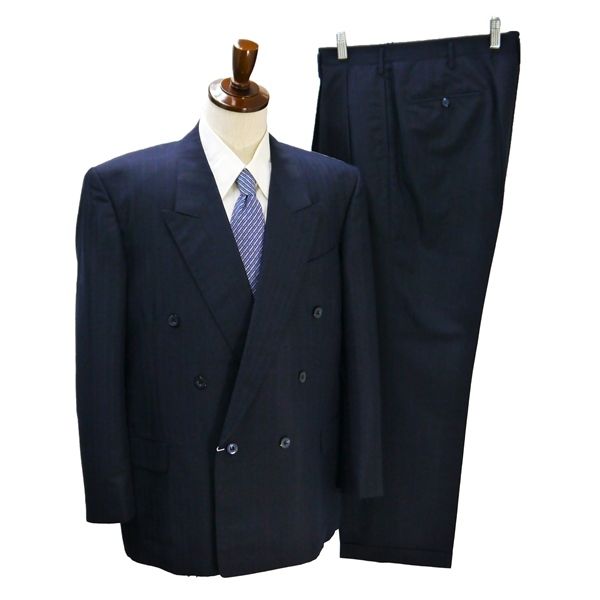 5NG105】TAILOR Kamiya イングランド産 6つボタン ダブルスーツ