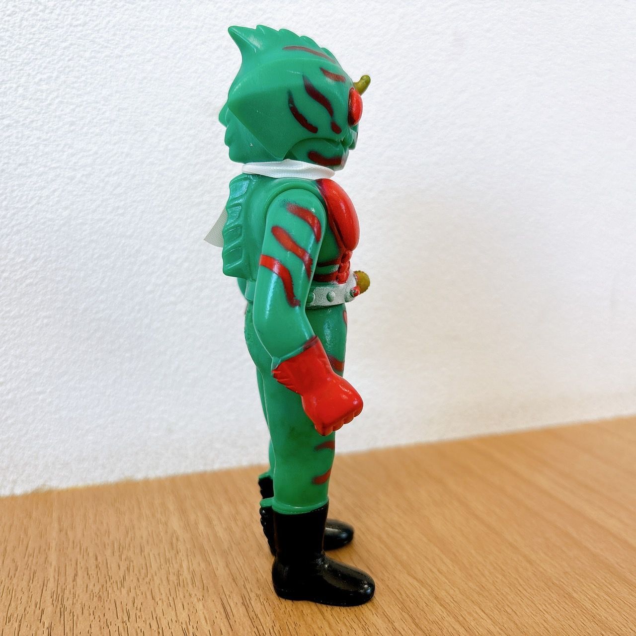 当時物 仮面ライダーアマゾン ソフビ ポピー HID - メルカリ