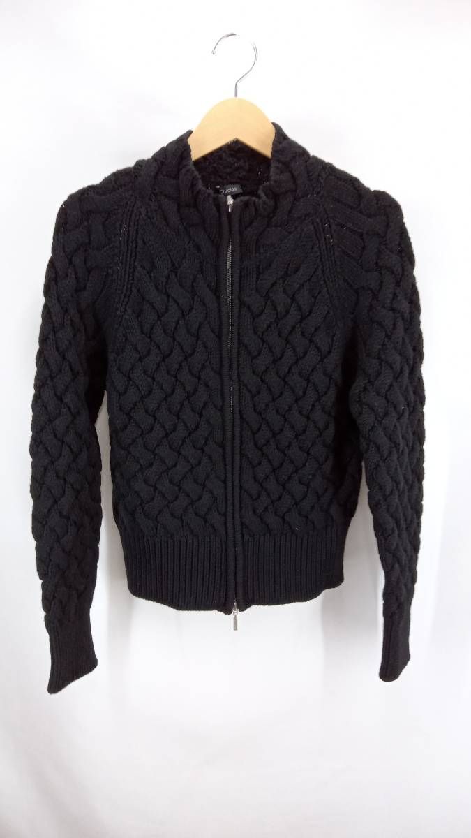 ☆ Cruciani クルチアーニ ニットブルゾン ジップアップジャケット
