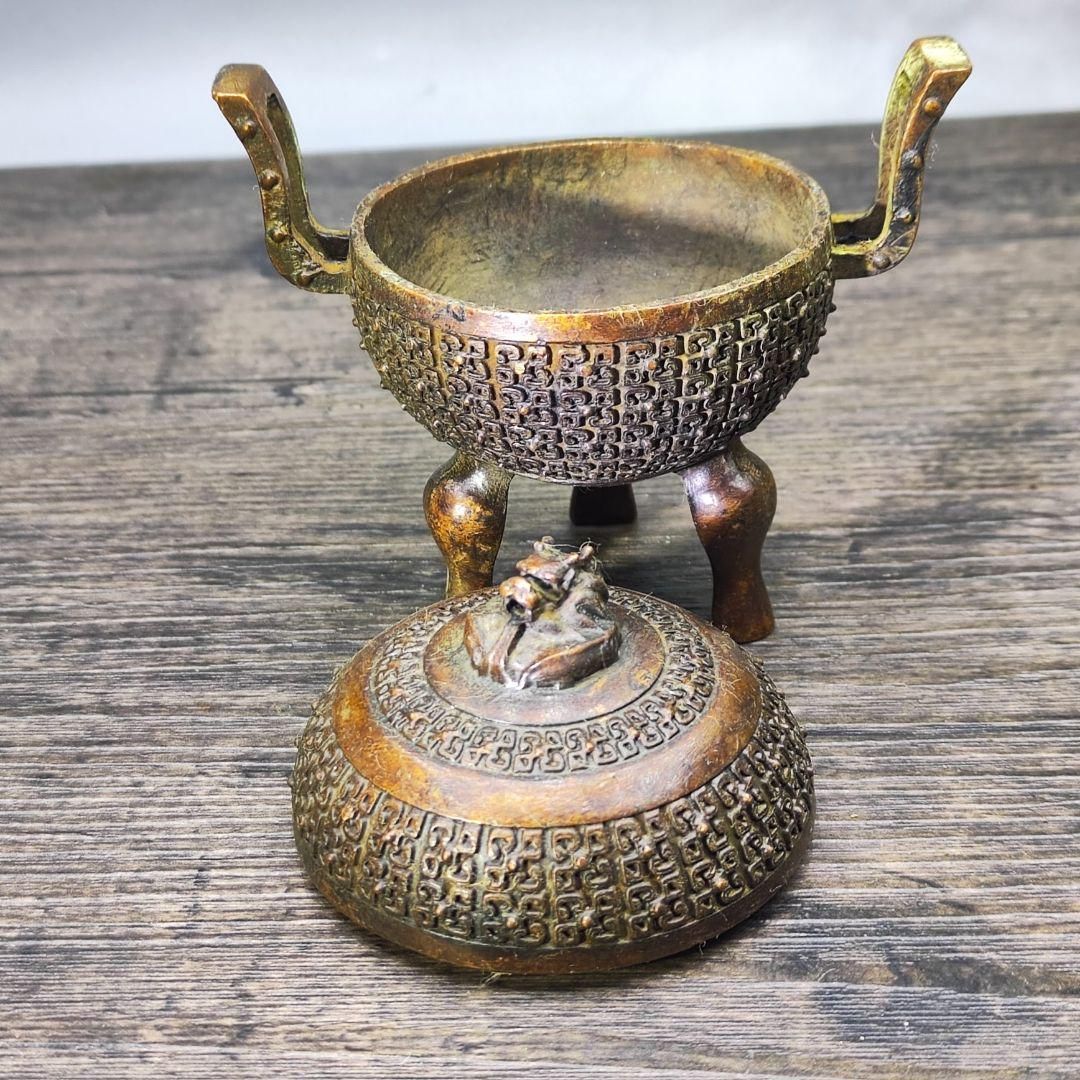 銅器 香炉 干支蛇薫香炉 十二支炉 刻蔵八宝炉 仏具 装飾品 工芸品 置物 銅器 香炉 百宝炉 仏具 香道具 装飾品 工芸品 置物 - メルカリ