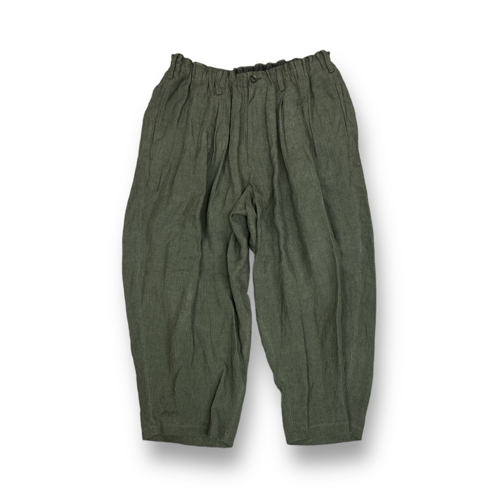 Yohji Yamamoto POUR HOMME 22SS LINEN BRUSH STR2 ワイドリネン