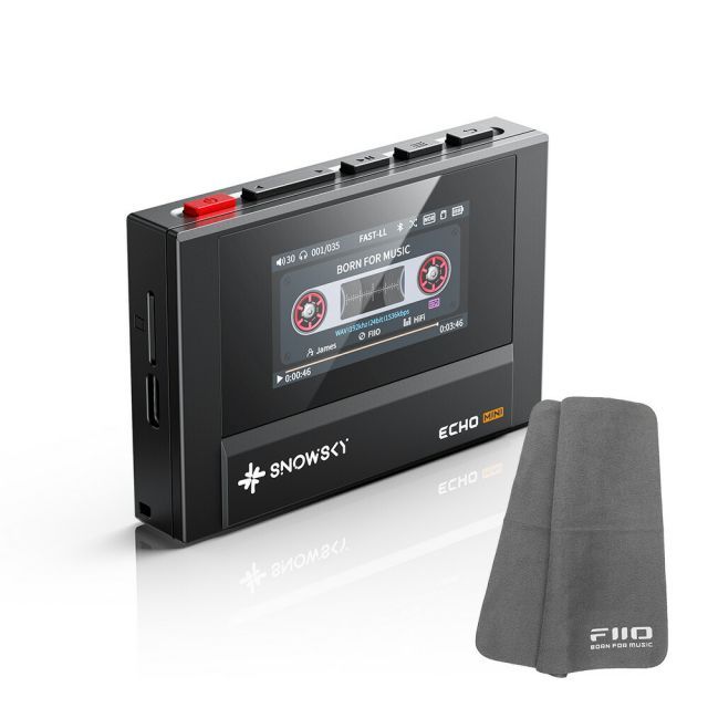 ロゴ入りクロスプレゼント》 FIIO デジタルオーディオプレーヤー