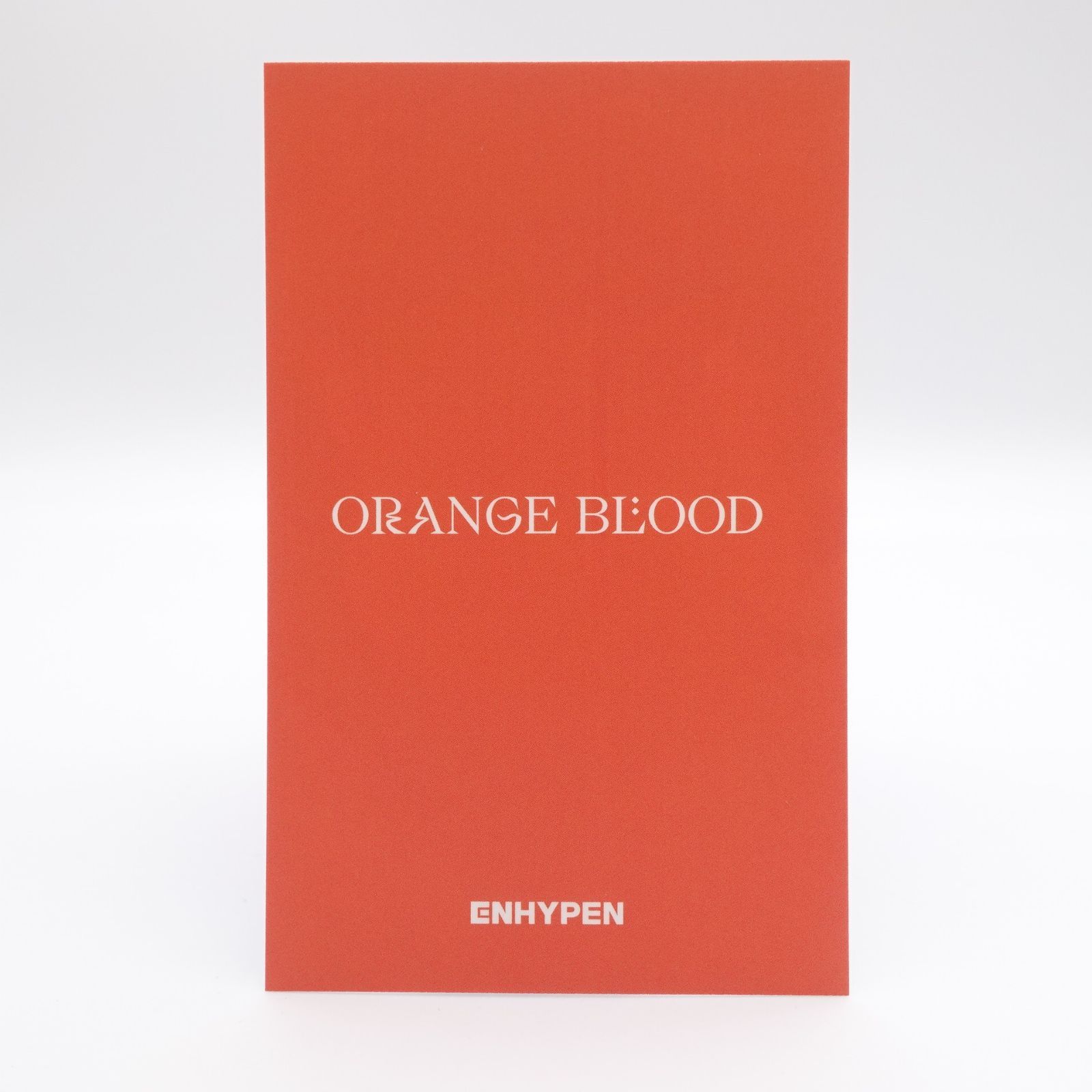 ENHYPEN ヒスン orange blood ユニバーサルミュージック 特典 トレカ