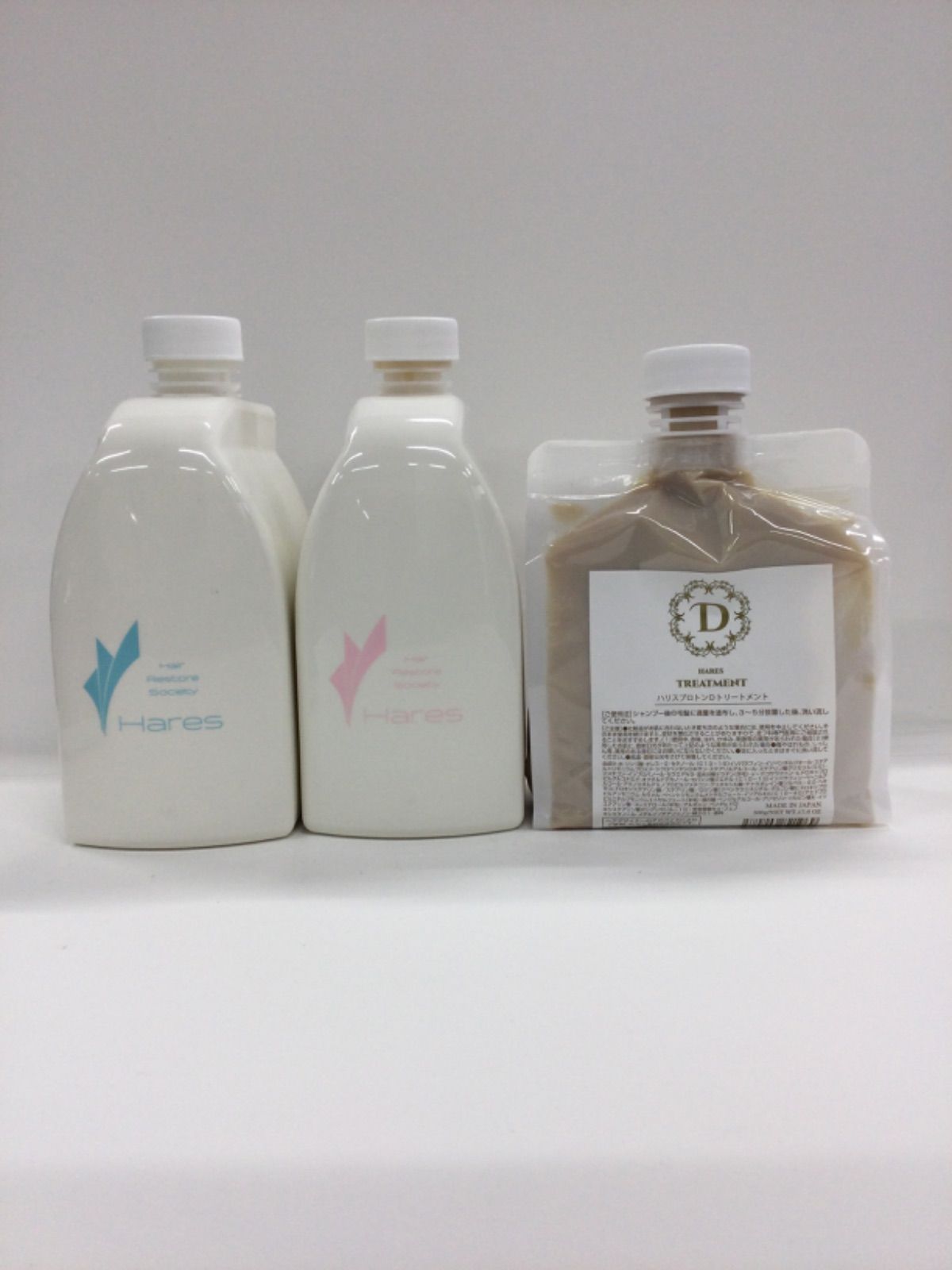 R2378 D ハリスプロトンDシャンプー500ml ハリスプロトンDトリートメント500g ×２点 計３点セット