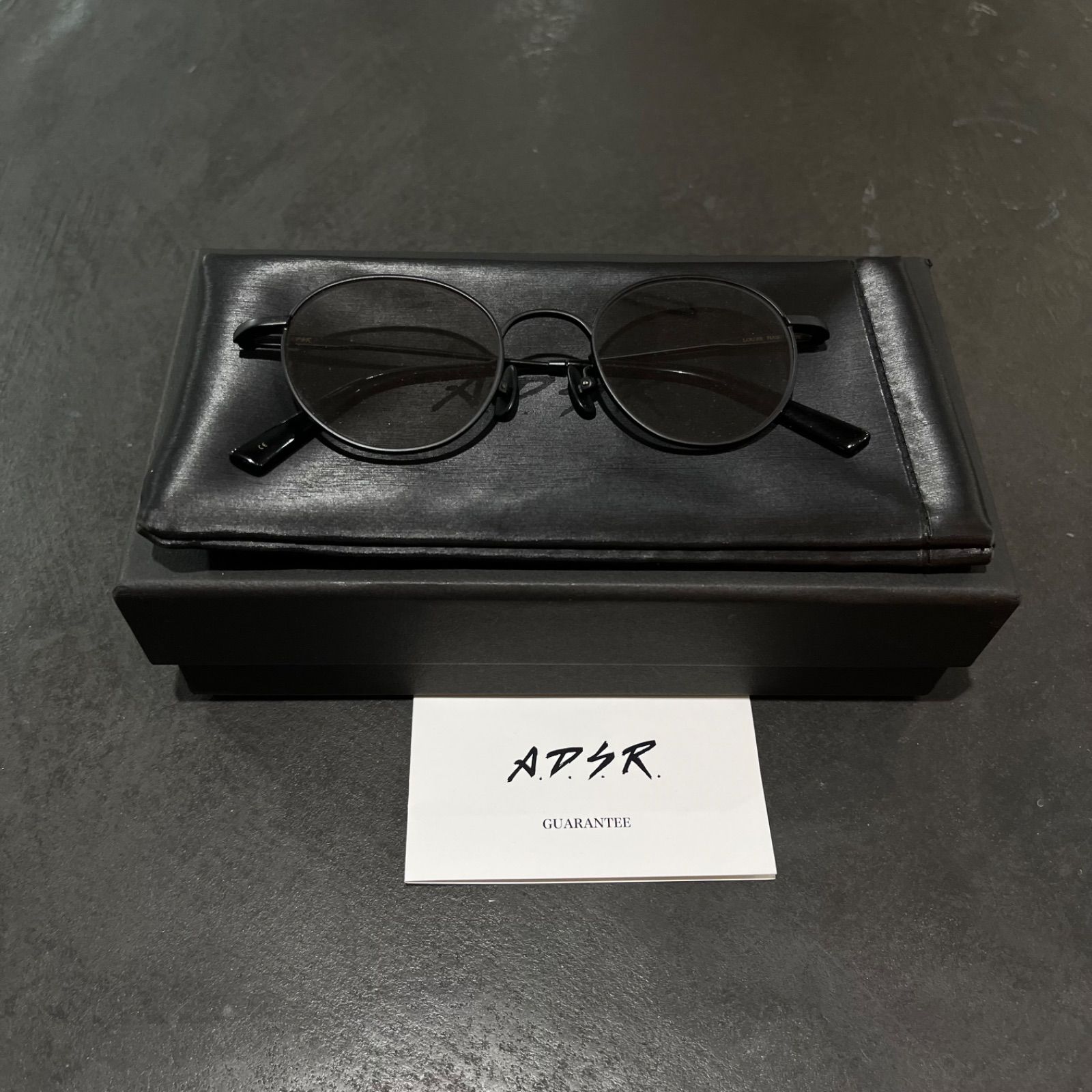 参考上代23100円 A.D.S.R. LOU 03(Lt.Gray) サングラス メガネ 眼鏡