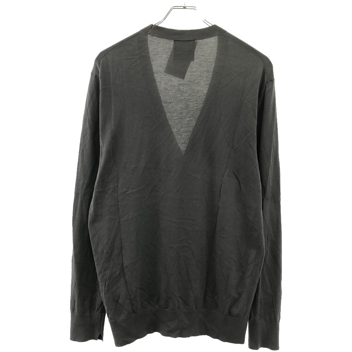 ATON エイトン SUVIN COTTON OVERSIZED CARDIGAN スビンコットン 