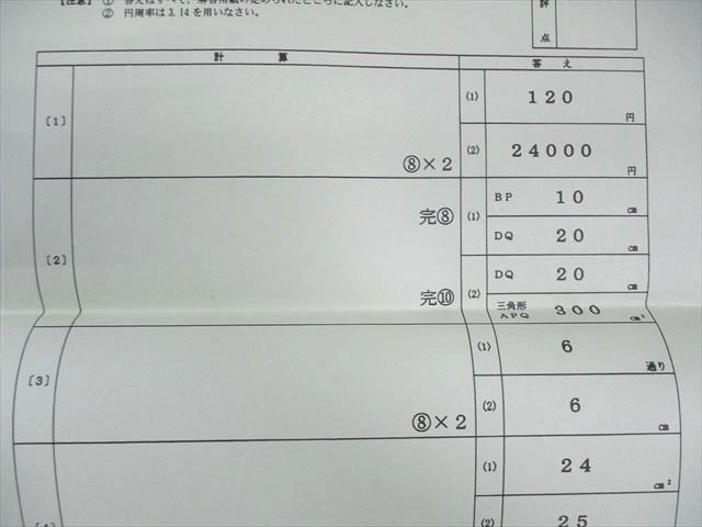 サピックス筑駒特訓算数 SAPIX 小6 サピックス 筑駒特訓 算数 【計4回分】 007s2D