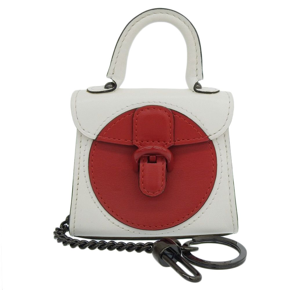 デルヴォー DELVAUX 2014年商品 日本初旗艦店表参道 100個 ブリヨン レッドムーン レザー ミニ バッグ チャーム レディース 旅