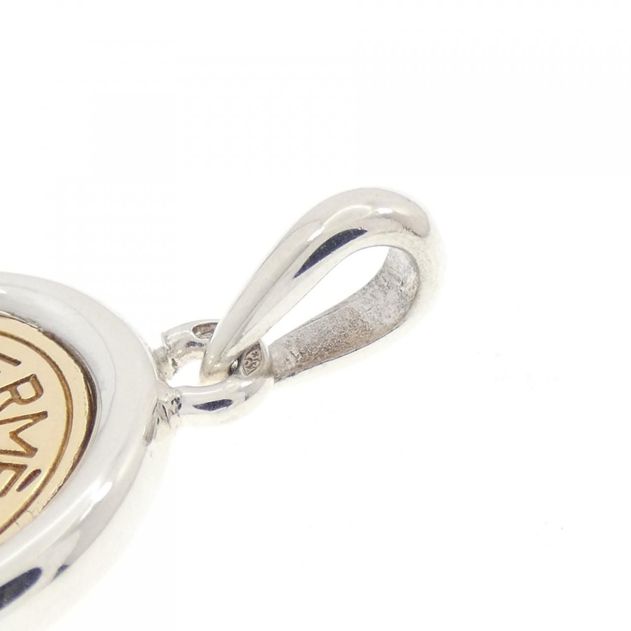 エルメス セリエ ペンダントトップ チャーム K18YG SV925 ヴィンテージ