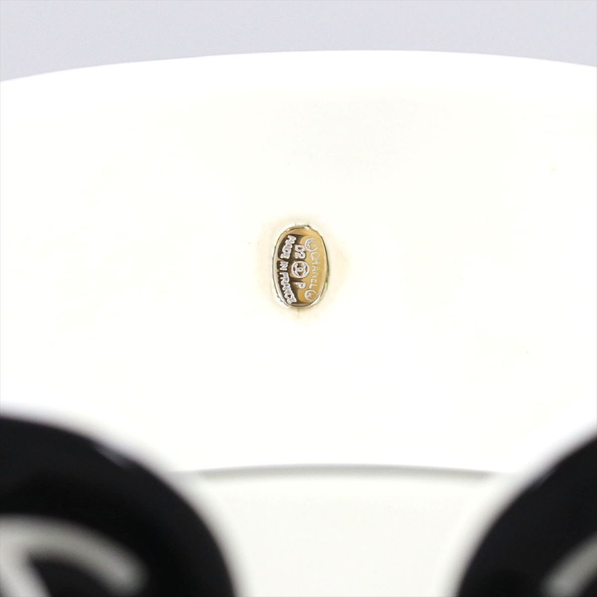 CHANEL/シャネル 02P COCO プラスチック バングル ホワイト レディース