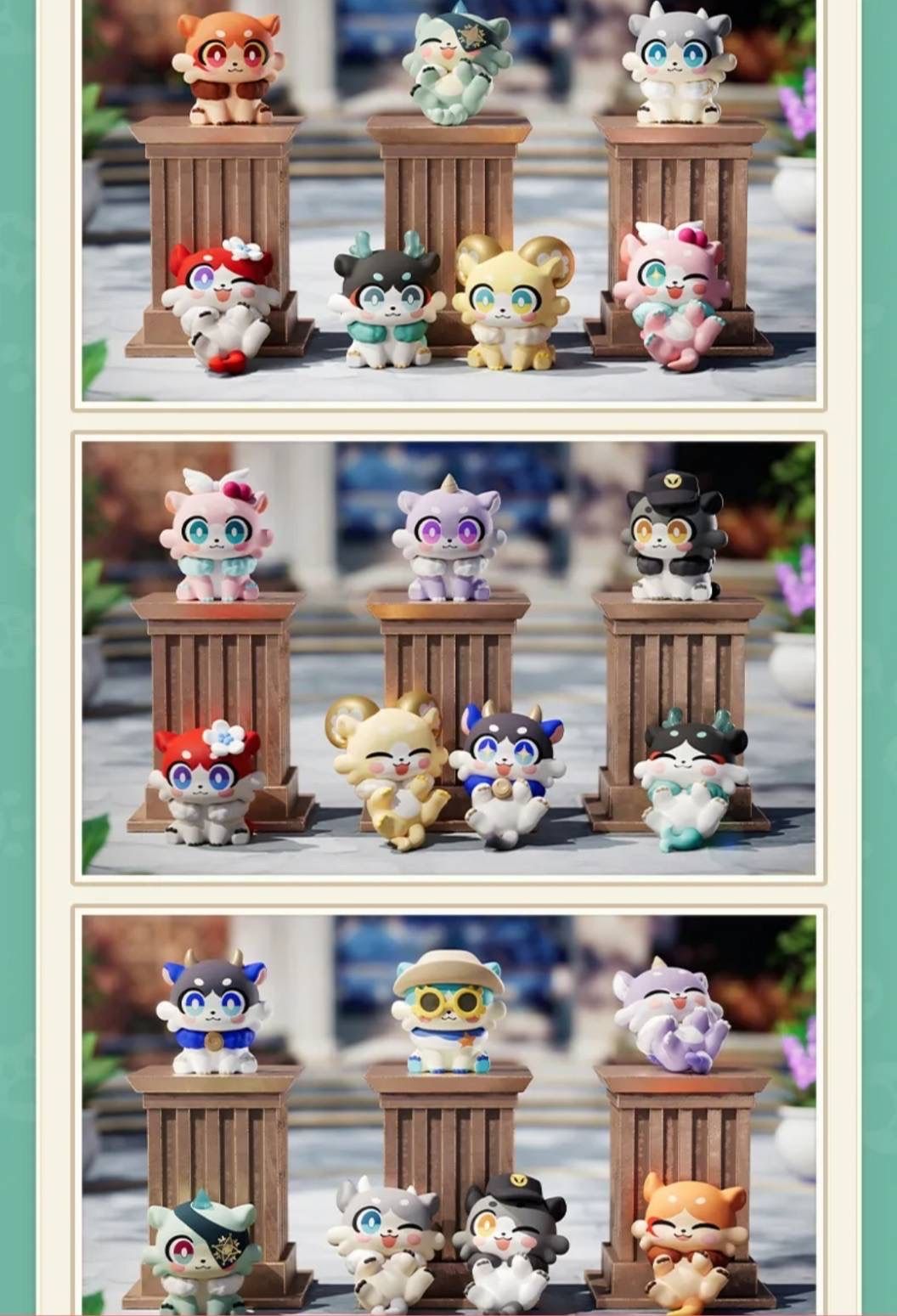 スタレ キメラ フィギュア ファイノン モーディス セット 公式正規品 12袋48個入り キメラ 崩壊スターレイル モーディス