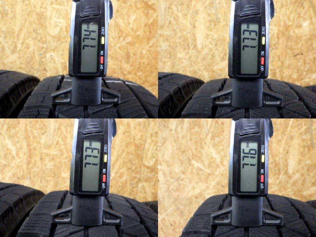 SP806 F◆ ● 製造 約8部山●BS BLIZZAK VRX3●165 65R15●4本