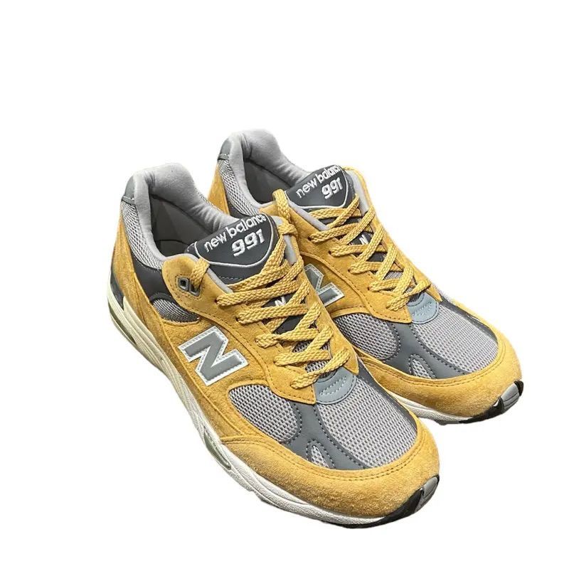 新品】NEW BALANCE ローカットスニーカー Tan MADE IN ENGLAND M991TGG