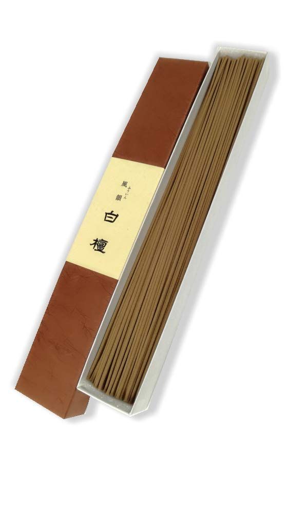 風韻 白檀 線香 丸筋 みのり苑 ｜みのり苑 | 長寸徳用 (90g)｜