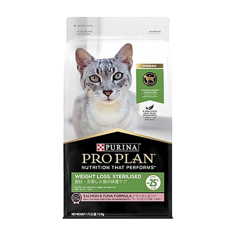 プロプラン 避妊・去勢した猫の体重ケア サーモン&ツナ 1.5kg プロプラン 避妊・去勢した猫の体重ケア サーモン&ツナ 1.5kg