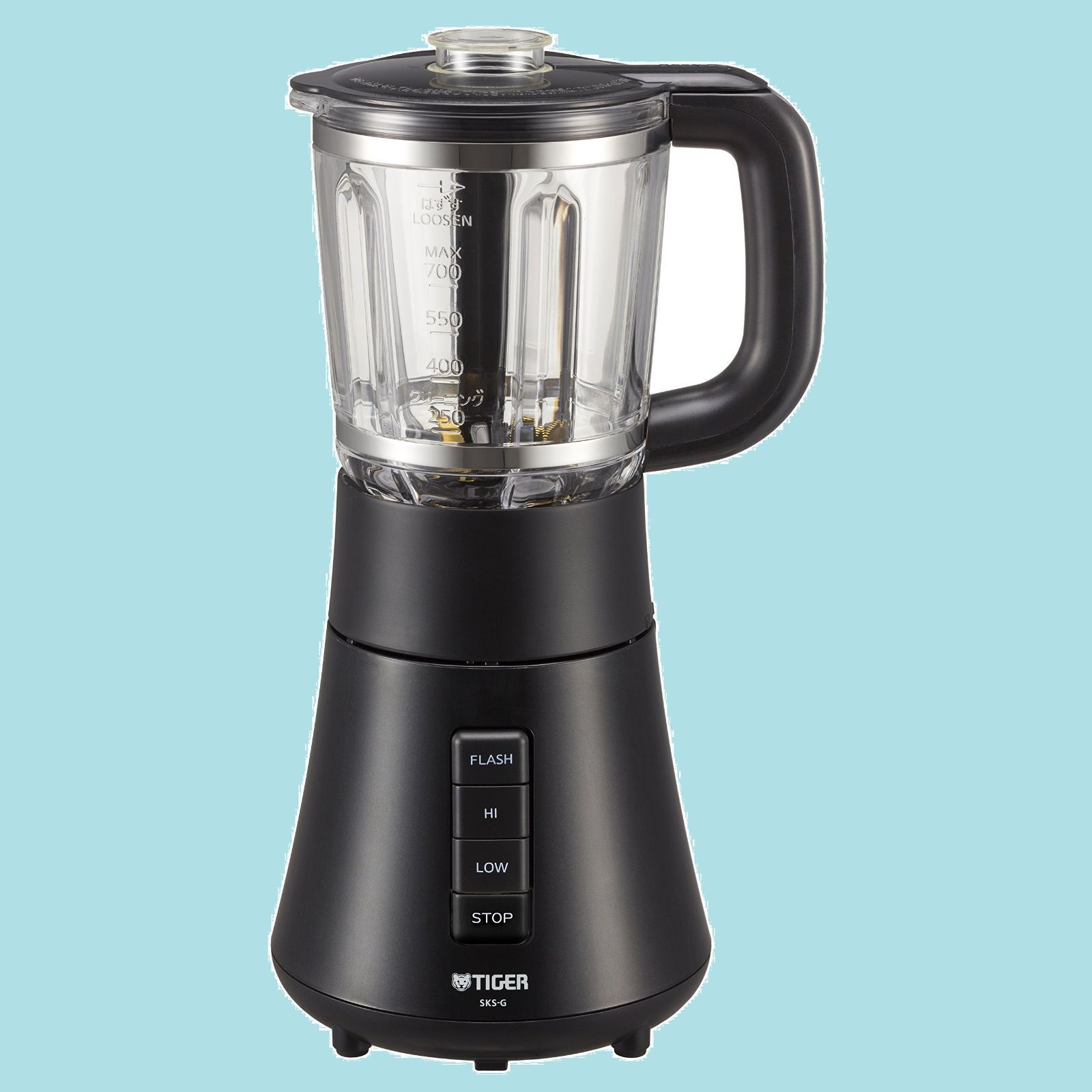 タイガー ミキサー スムージー ジューサー 700ml ミルつき ブラック