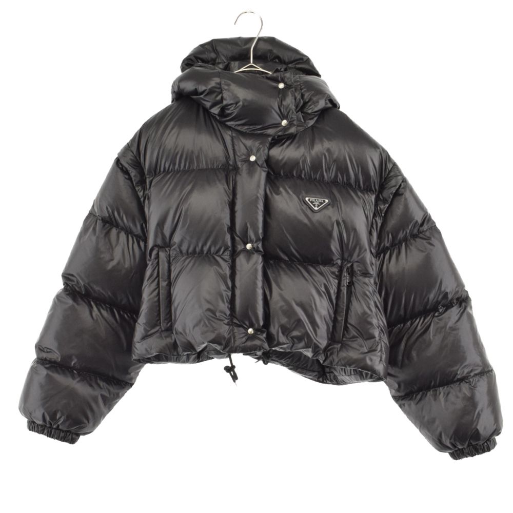 PRADA (プラダ) Re-Nylon コンバーチブル クロップド ダウンジャケット PRADA (プラダ) Re-Nylon コンバーチブル クロップド ダウンジャケット