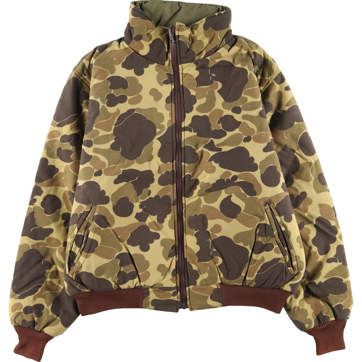 古着 Remington リバーシブル 迷彩柄 ダックハンターカモ 中綿