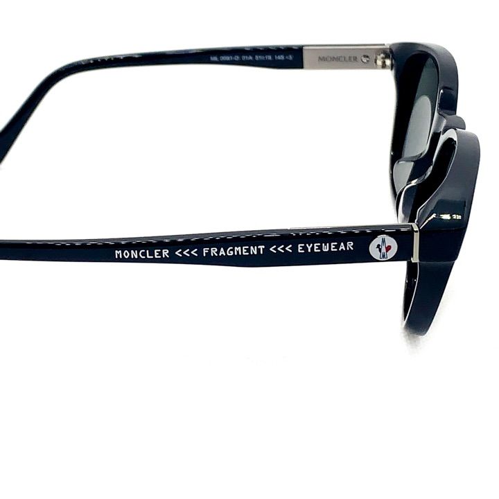 モンクレール × フラグメント コラボ サングラス ML0091D ブラック