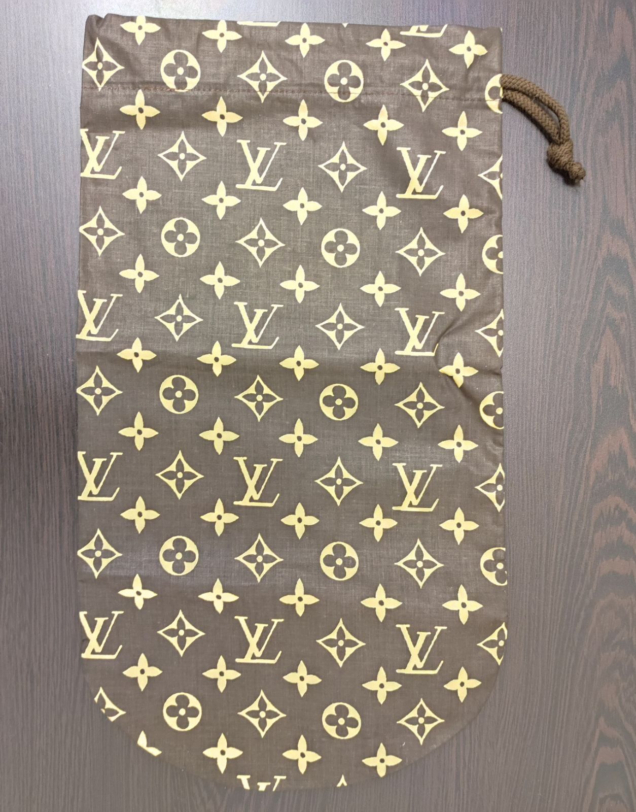 LOUIS VUITTON シューズケース モノグラム 巾着袋 小物入れ 美品 