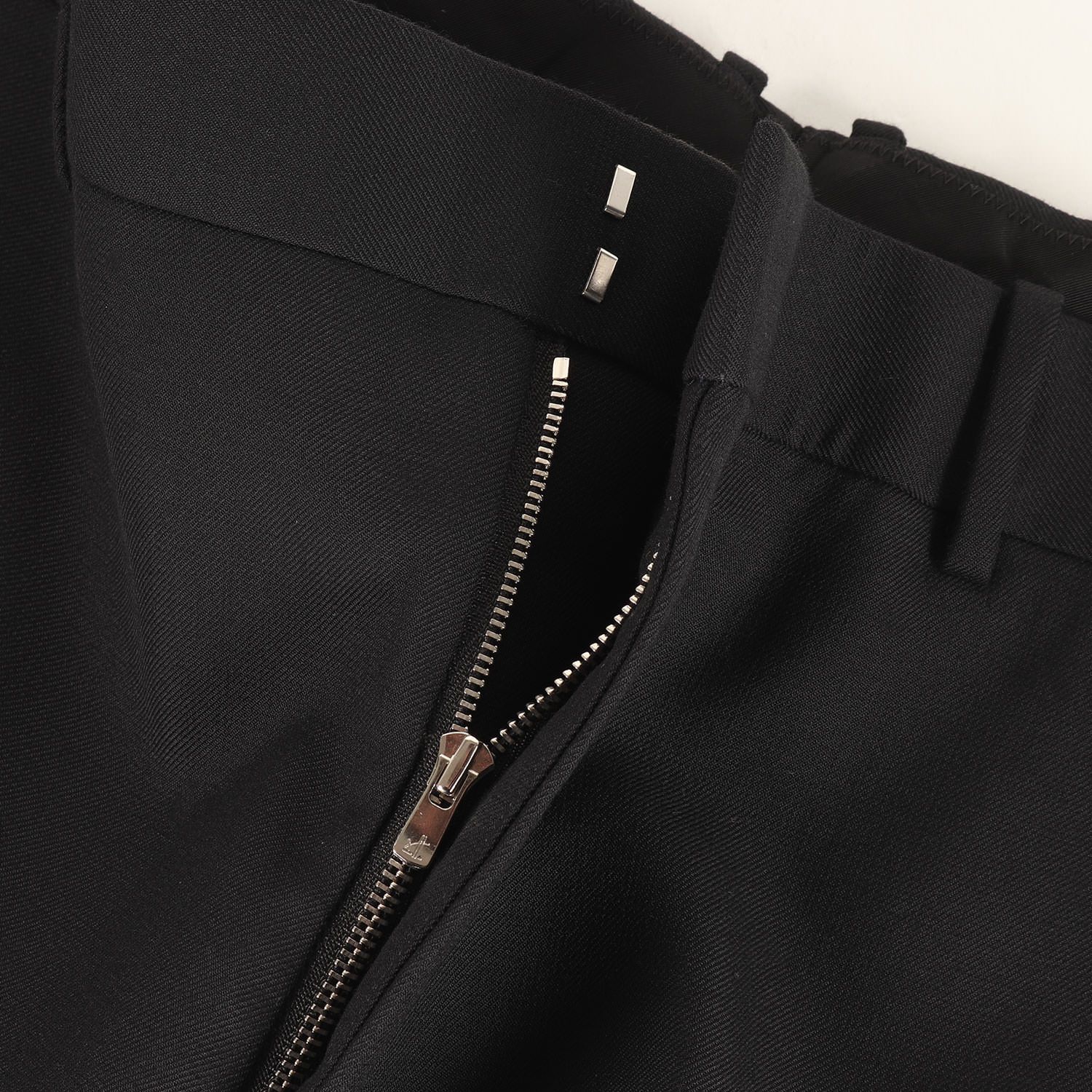  UNITED ARROWS ユナイテッドアローズ パンツ ブラック 黒 サイズ L ストレート ウール スラックス 1299-110-8881 SAMPLE ボトムス ズボン メンズ スラックス パンツ