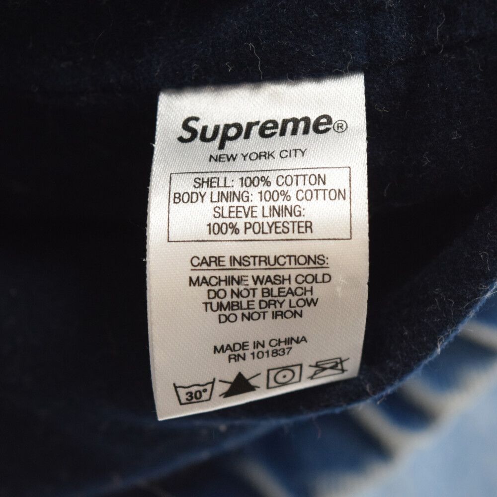 SUPREME (シュプリーム) 16AW Denim Harrington Jacket クラシックロゴ  