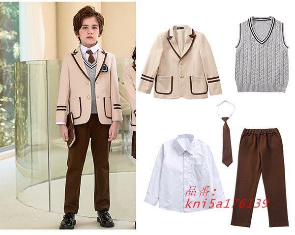  中学 小学生 卒業式 入学式 スーツ 学生服 120 4点セット 110 通学 160 140 5点セット 子供スーツ 130 150 100 170 お受験 発表会 kni 5 a 176139 スーツ ブレザー フォーマル ドレス スーツ
