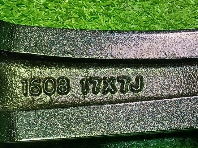 社外 グラス ｴｸｽﾄﾚｲﾙ CX-5 ｴｽﾃｨﾏ ホイール アルミ ガンメタ 17インチ 7J 5穴 4本 114.3 48 TRITUETUBI_COM