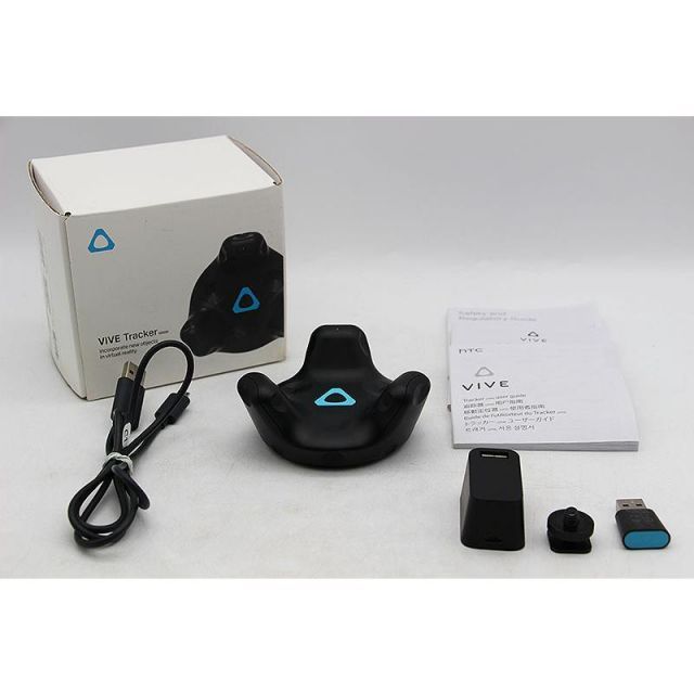 HTC VIVE【ジャンク】 □htc VIVE Tracker トラッカー 元箱あり ジャンク品