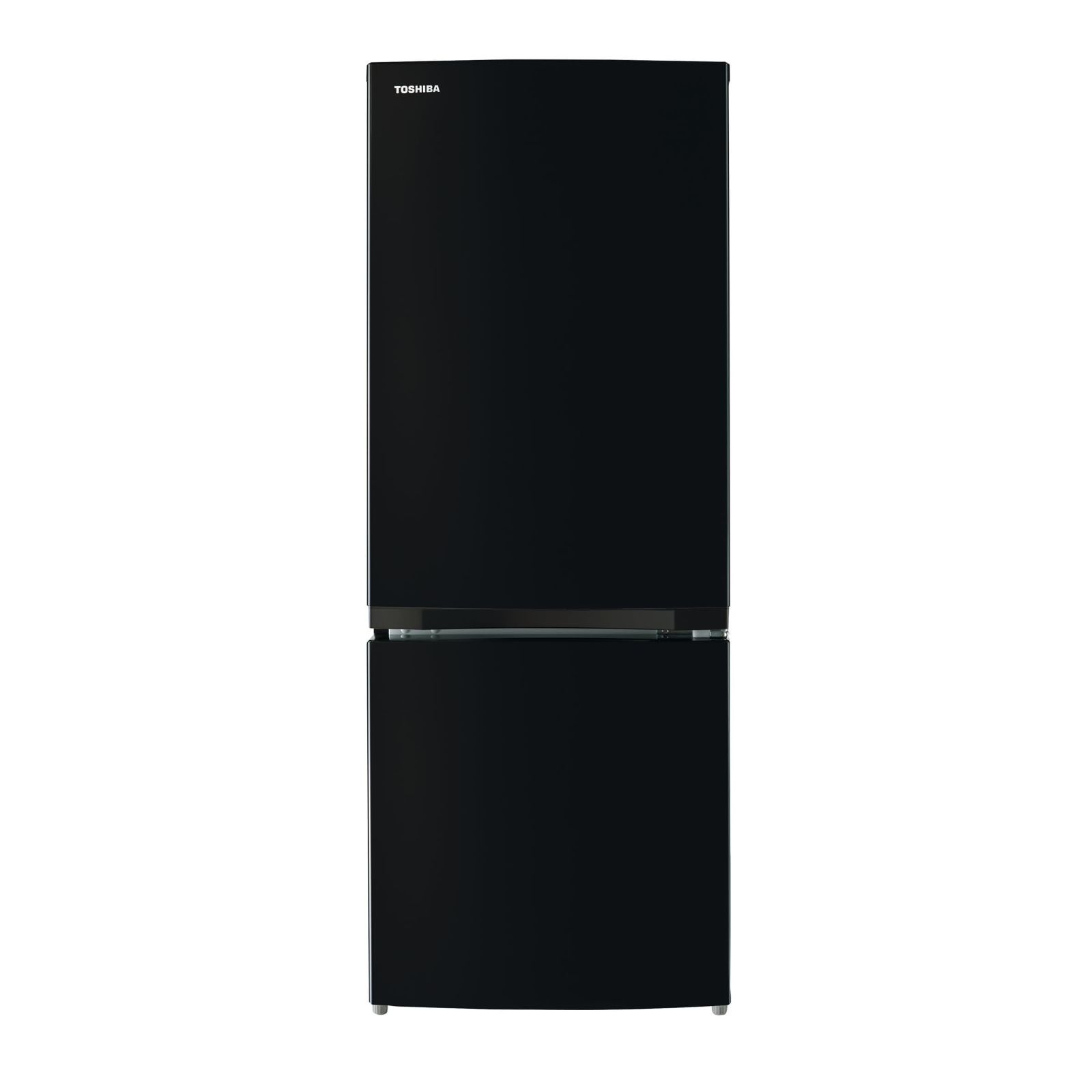 冷蔵庫 幅47.9㎝ 153L GR-W15BZ1 K 2ドア 自動霜取り 東芝 右開きタイプ ひとり暮らし 省スペース 耐熱天板 モデル セミマットブラック