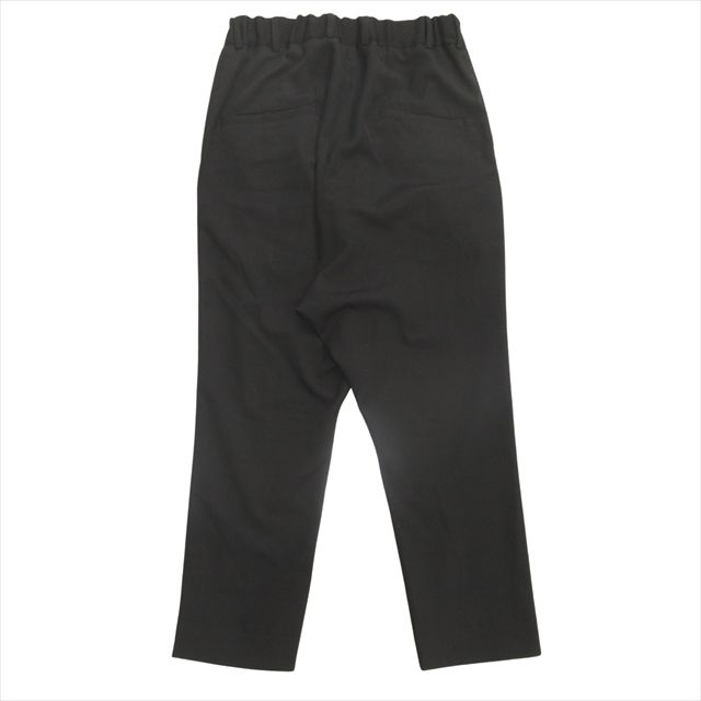 極美品⭐️ヨウジヤマモトプールオム ウールギャバジン サルエルパンツ ブラック Yohji Yamamoto pour homme(ヨウジヤマモトプールオム) ウール