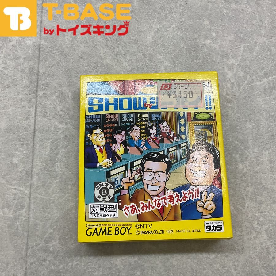 ゲームボーイ/GB/ SHOW by ショーバイ!! カセット/ソフト ゲームボーイ/GB/ SHOW by ショーバイ!! カセット/ソフト