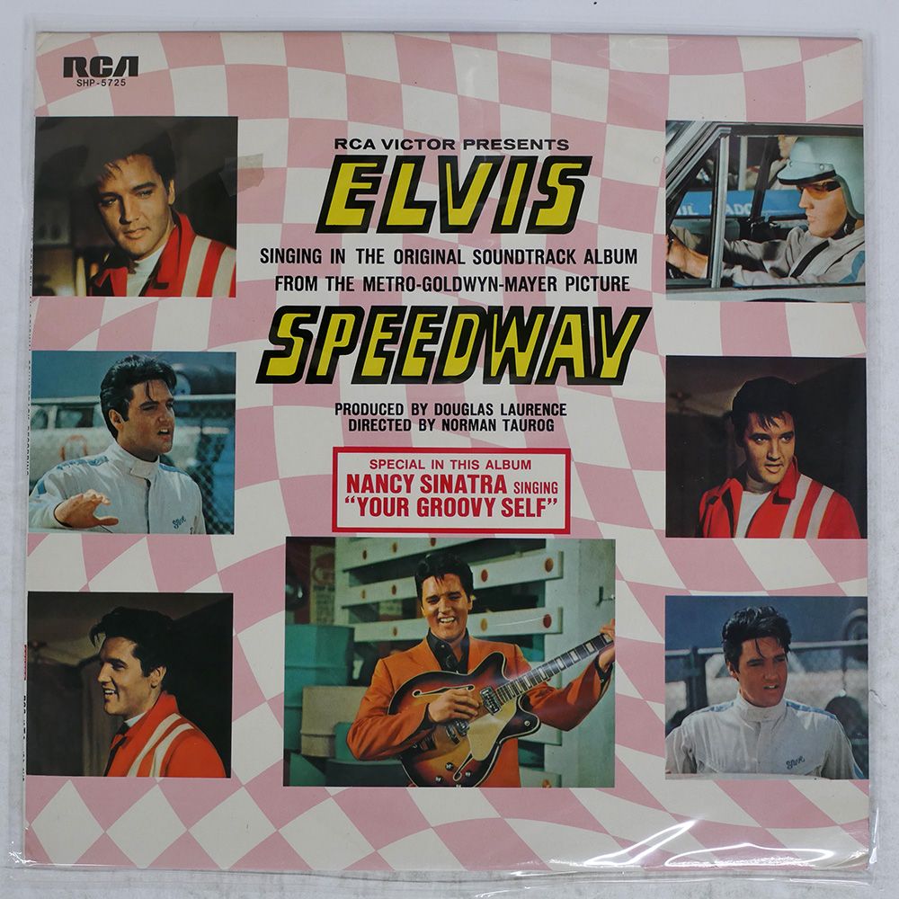盤 ELVIS PRESLEY|SPEEDWAY|VICTOR SHP5725 LP