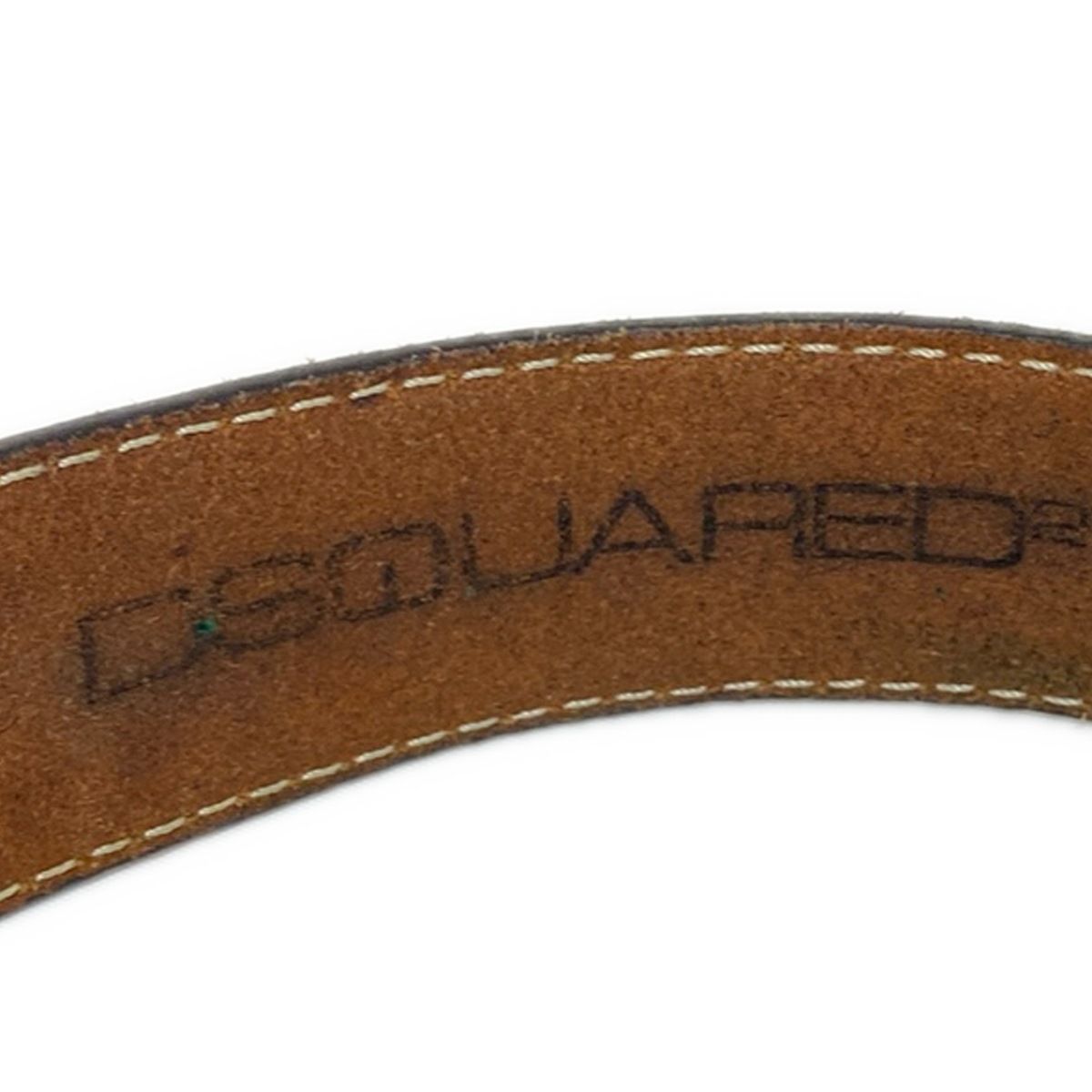 DSQUARED2(ディースクエアード) ベルト M - ダークブラウン