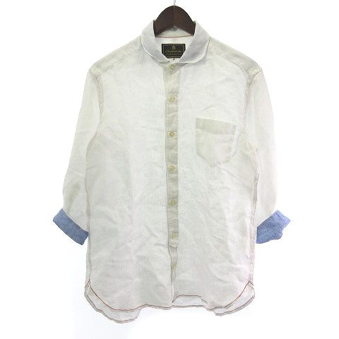 Simplicite - シンプリシテェ❋新品リネンシャツ シンプリシテェ Simplicite リネン シャツ 長袖 白 ホワイト 40