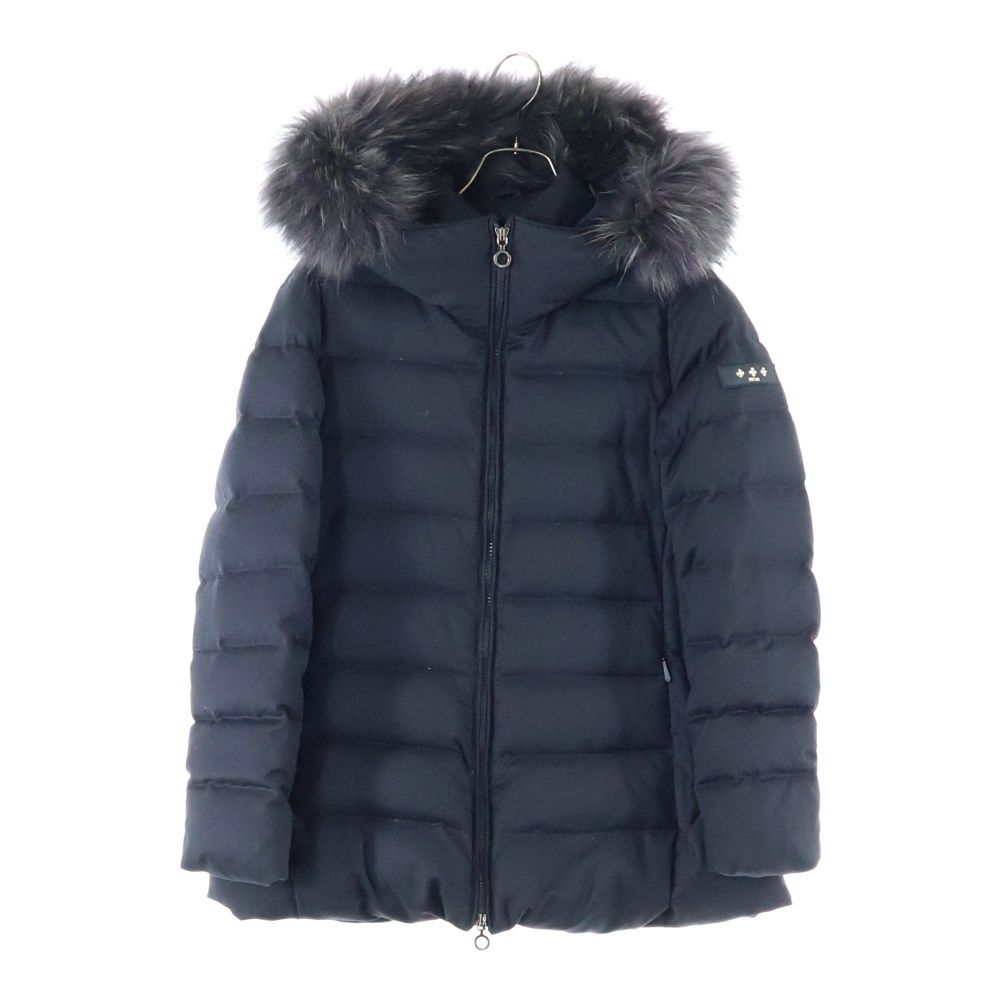 TATRAS タトラス KOSAVA コサヴァ ウール ファー フーデッド ジップアップ ダウンジャケット レディース ブラック LTAT20A4795-D