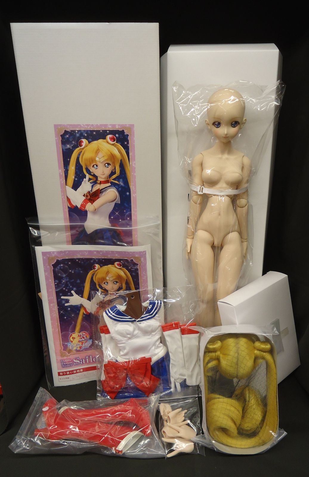 未使用 DDS セーラームーン ドール 人形 フィギュア ボークス 美少女