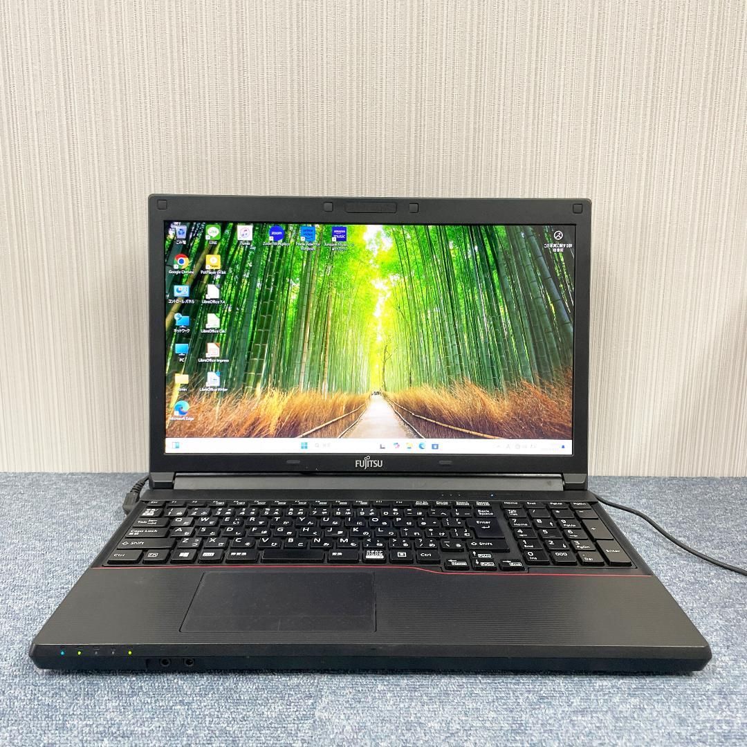富士通　ノートパソコン　Windows11オフィス付き　爆速SSD　初期設定済み 富士通 ノートパソコン Windows11オフィス付き 爆速SSD 初期設定
