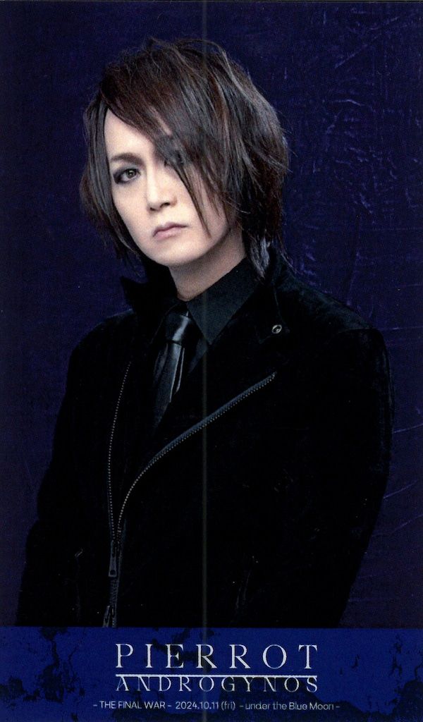 ANDROGYNOUS THE FINAL WAR パンフレット Blue PIERROT 2024 ANDROGYNOS -THE FINAL WAR- -under the Blue Moon