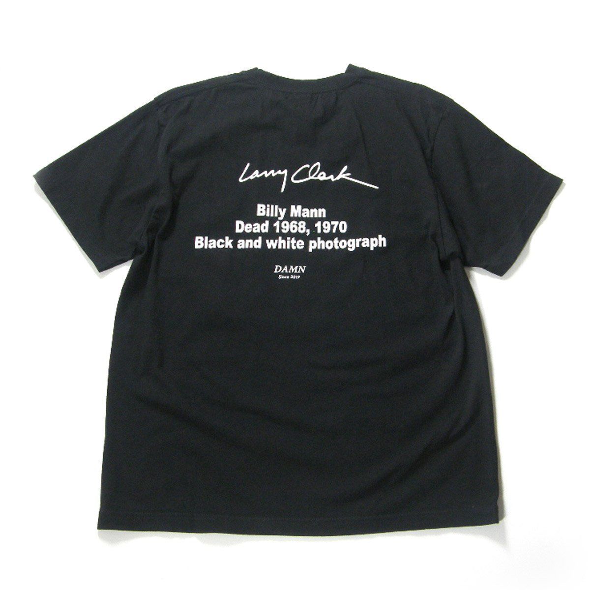 新品】 DAMN × Larry Clark × Sourcream ／ ラリークラーク Tシャツ 