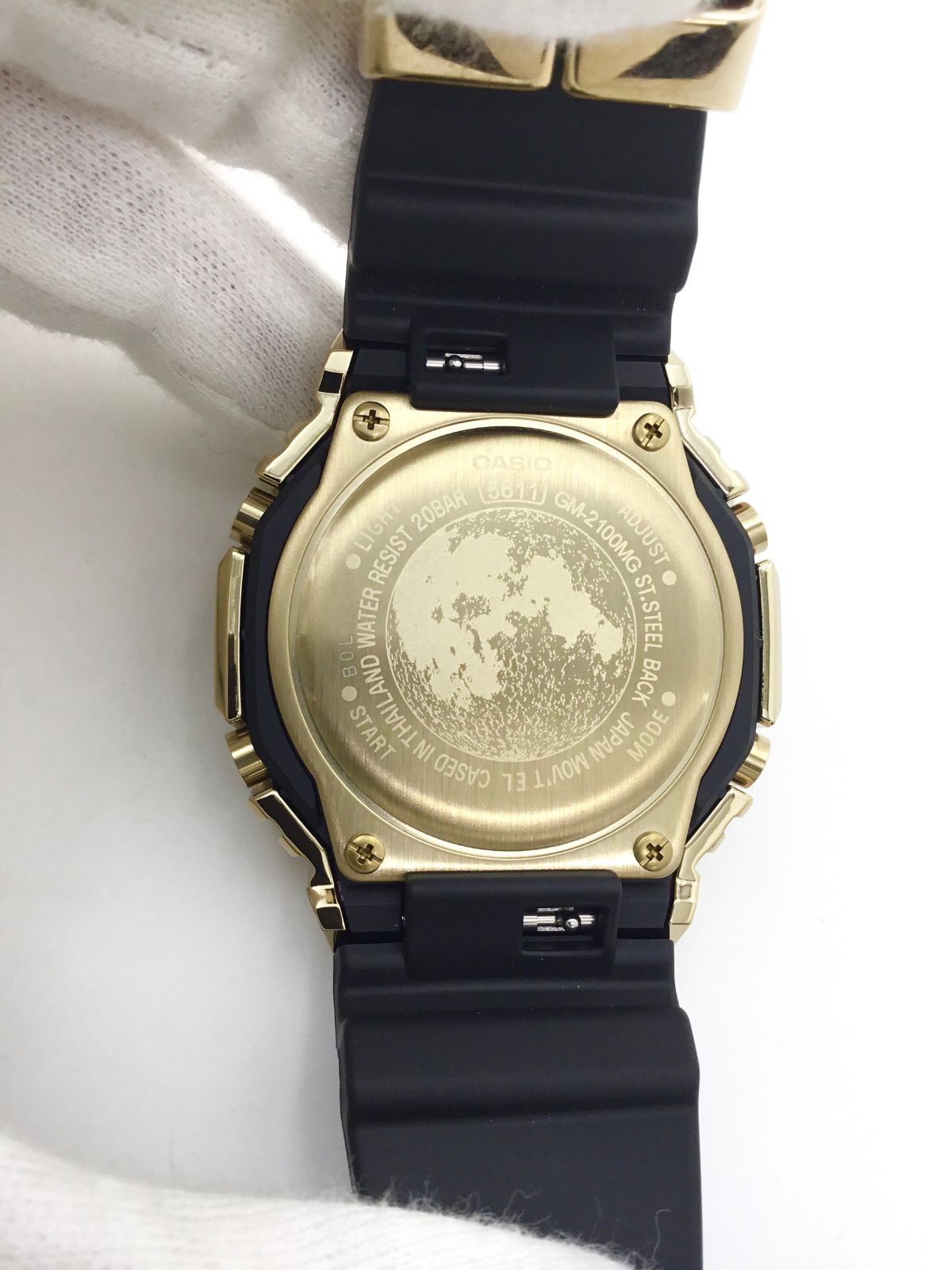 中古 美品】カシオ CASIO G-ショック G-SHOCK GM-2100MG-1AJR