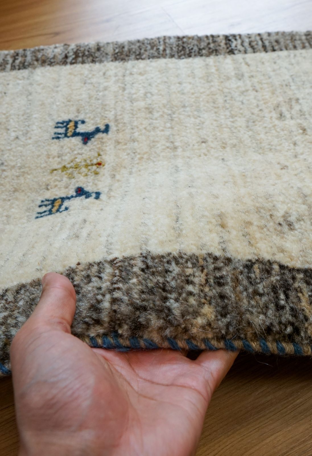 189×56cm ペルシャ絨毯 手織りギャッベ アマレ族 ランナー ギャベ 189×56cm ペルシャ絨毯 手織りギャッベ アマレ族 ランナー ギャベ